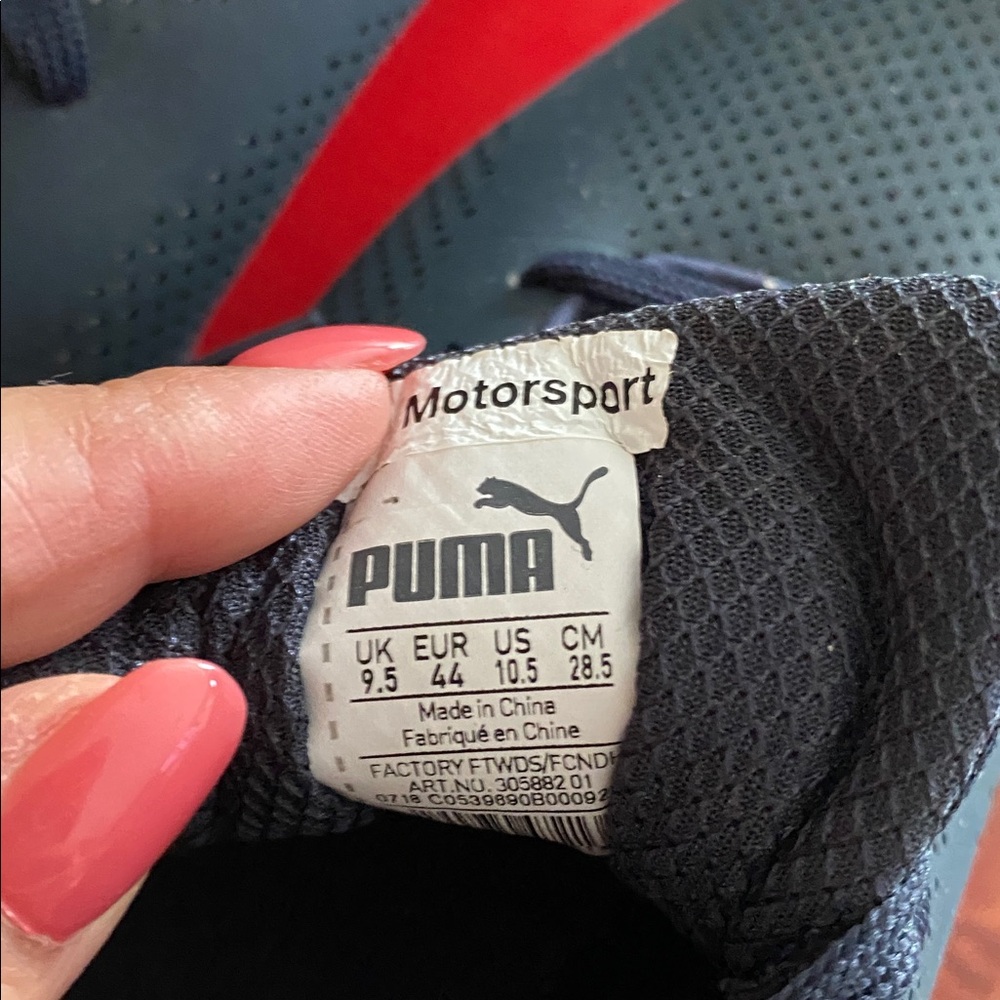 Puma BMW Dark Blue Sneakers - Picture 4 of 10